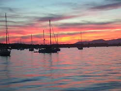 Presqu'île de Giens, la rade de la Badine