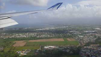 arrivée Pointe à Pitre mai 2018