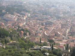 La vieille ville de Hyères les Palmiers