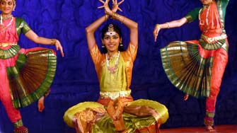 Danseuses du Tamil Nadu