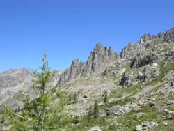 Mont Négrier dans le Mercantour