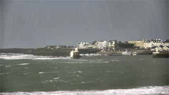 Quiberon tempête