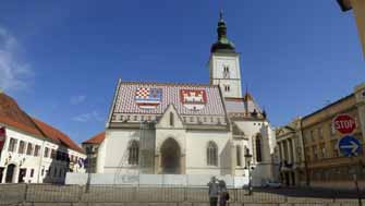 Zagreb église Saint-Marc