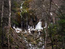 Cascade de l'éventail