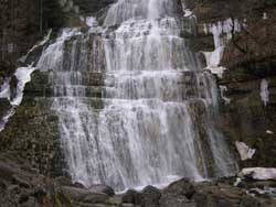 Cascade de l'éventail