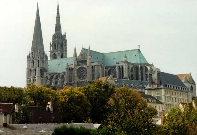 la cathédrale de Chartres